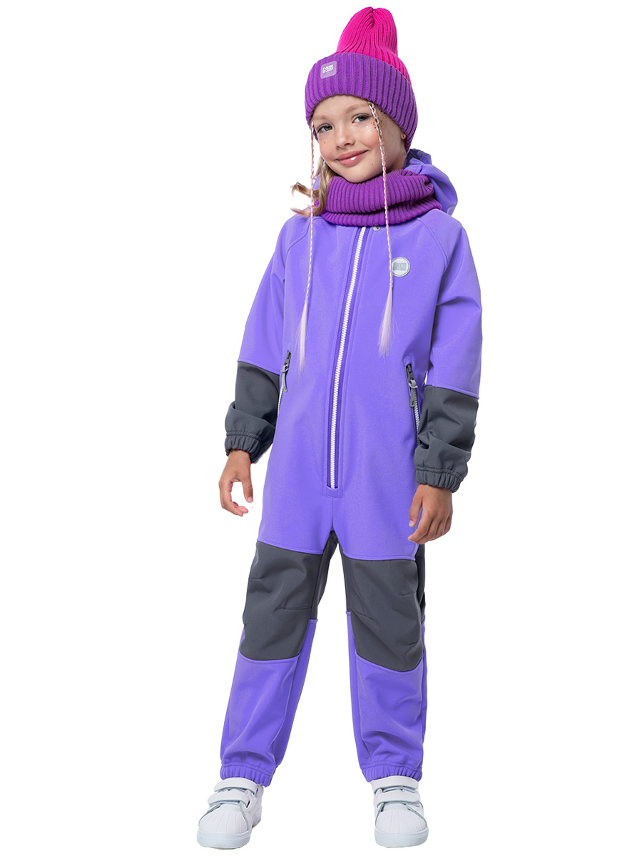 

Комбинезон детский NIKASTYLE 8л6023, фиолетовый, 122, 8л6023