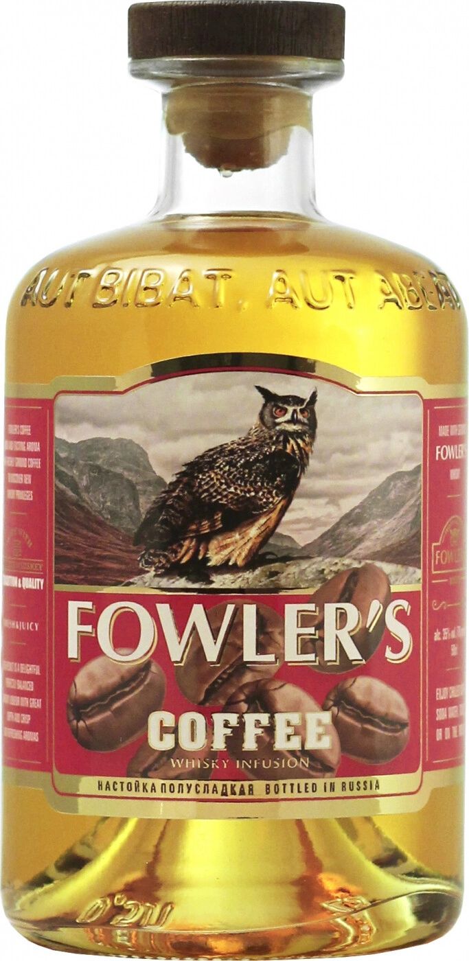 

Настойка полусладкая Fowler's Кофе 500 мл