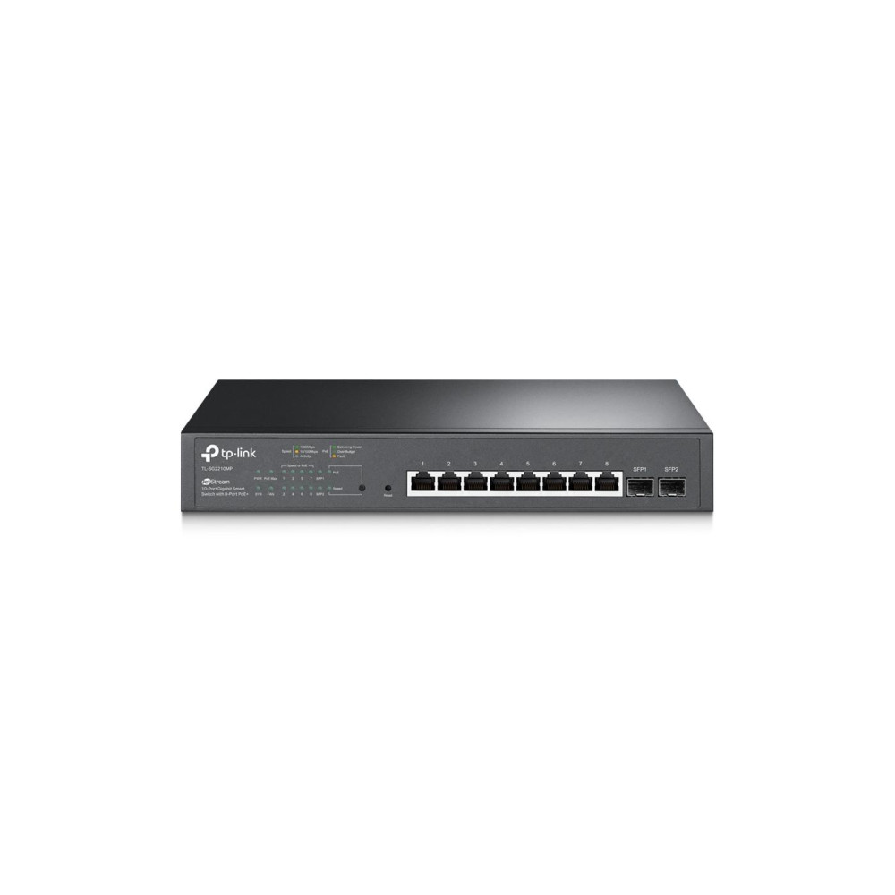 Коммутатор TP-Link SG2210MP TL-SG2210MP черный