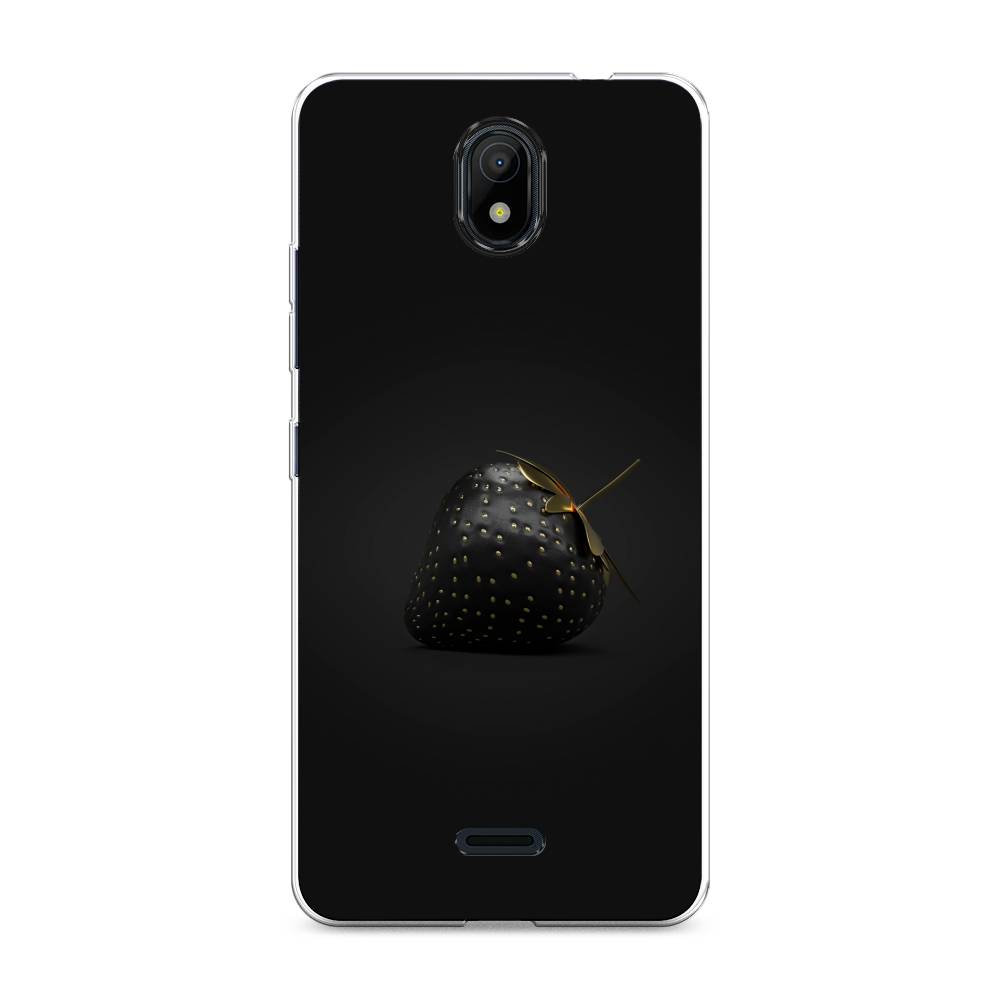 

Чехол Awog на Nokia C100 "Черная клубника", Золотистый;черный;серый, 125350-10