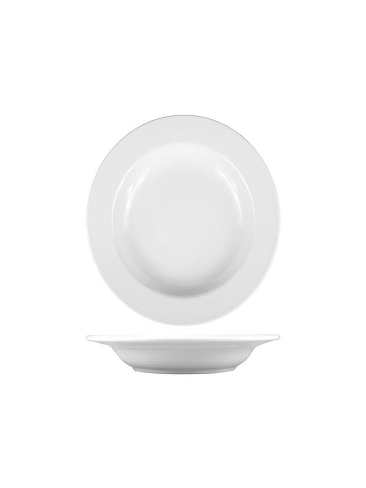 

Тарелки глубокие Добрушский фарфоровый завод 4шт Тренд 22,5 см белый