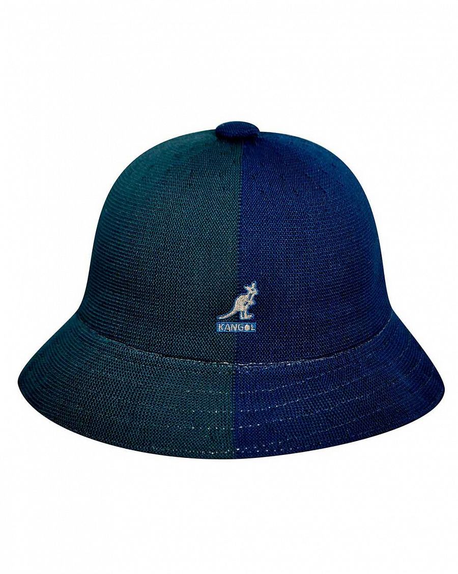 Панама унисекс Kangol Colour Block Casual K2070ST Navy Green, р.56-57