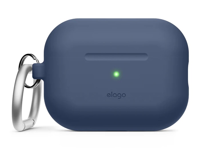 

Чехол Elago Silicone Hang Case (EAPP2SC-HANG-JIN) для AirPods Pro 2 (Jean Indigo)