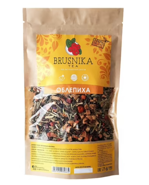 

Чайный напиток Brusnika Tea Облепиха фруктовый 100 г