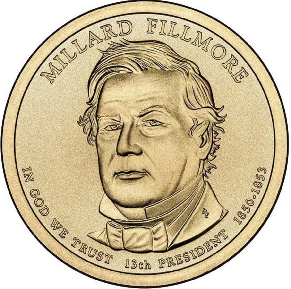 

Монета США 1 доллар 2010 года “13-ый президент Миллард Филлмор”, CashFlow Store