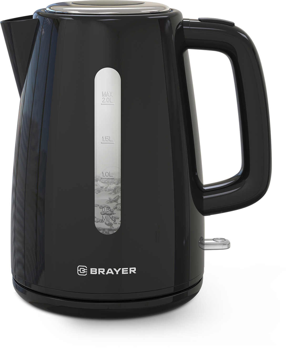 фото Чайник электрический brayer br1058bk 2 л черный