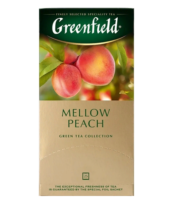 

Чай Greenfield Mellow Peach зел, 25пак 1389-10, (2шт.)