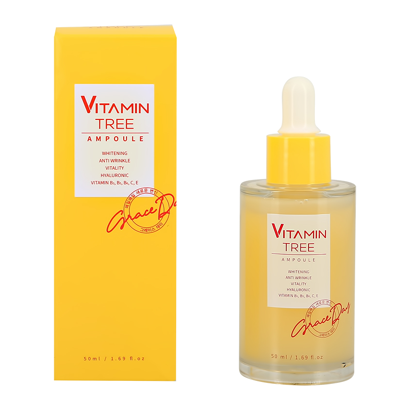 Сыворотка для лица Grace Day Vitamin Tree Ampoule выравнивающая тон кожи 50 мл