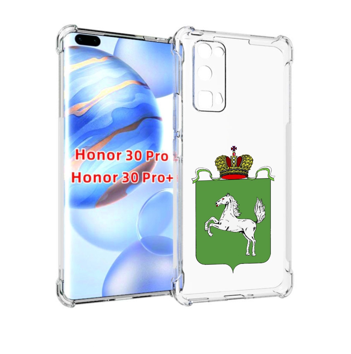 

Чехол бампер MyPads герб томская область для Honor 30 Pro, Прозрачный, Tocco