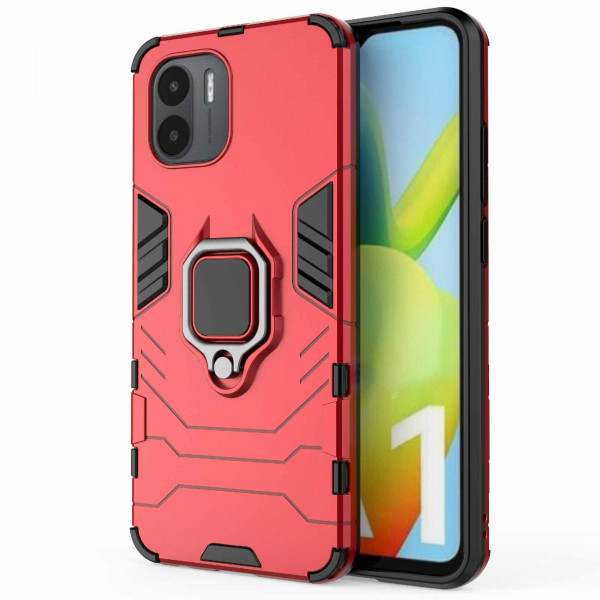

Чехол RosCase Transformer Ring для Xiaomi Redmi A1 / A2, Красный