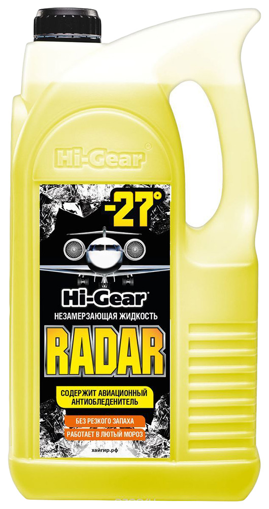 HI-GEAR HG5688 HG5688 жидкость стеклоомывающая Hi-Gear RADAR -27C, 4л\ 1шт