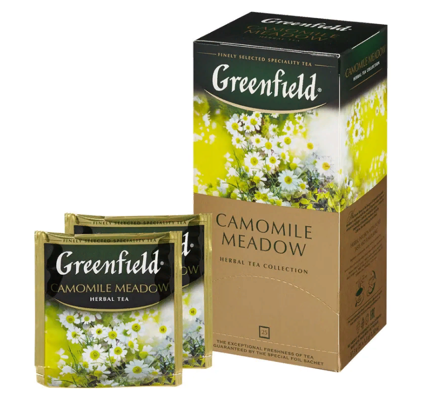 Чай Greenfield CAMOMILE MEADOW травяной 25пак 0523-10, (2шт.)