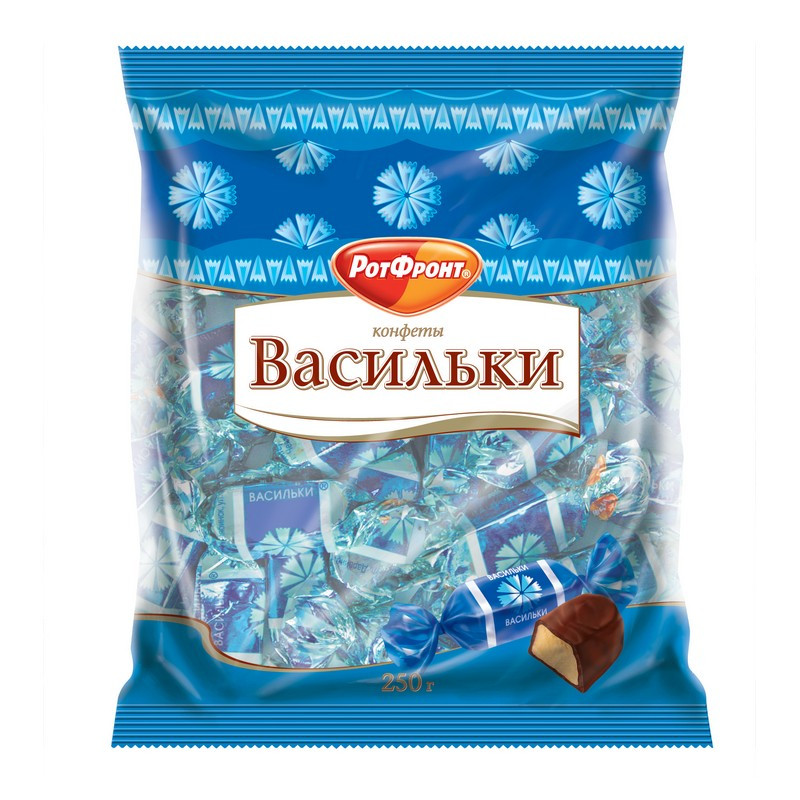 Конфеты Васильки 250г, (2шт.)