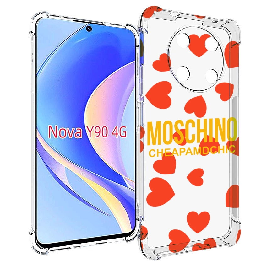 

Чехол MyPads сердца-москино для Huawei Nova Y90 (CTR-LX1) / Enjoy 50 Pro, Tocco