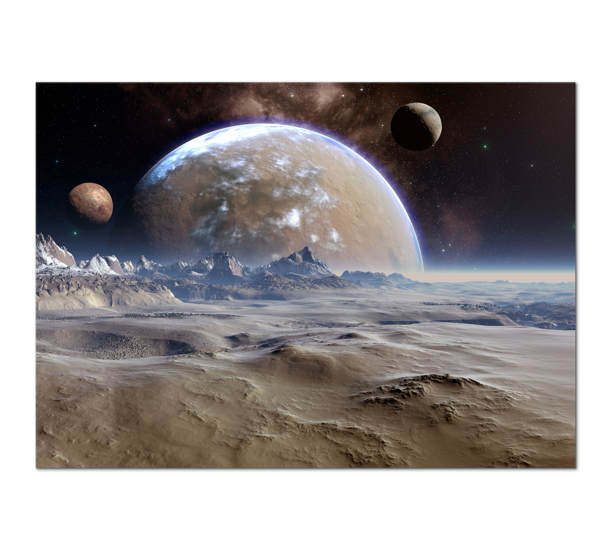 

Картина интерьерная на холсте Poly Print Art Космос 60х40 см.