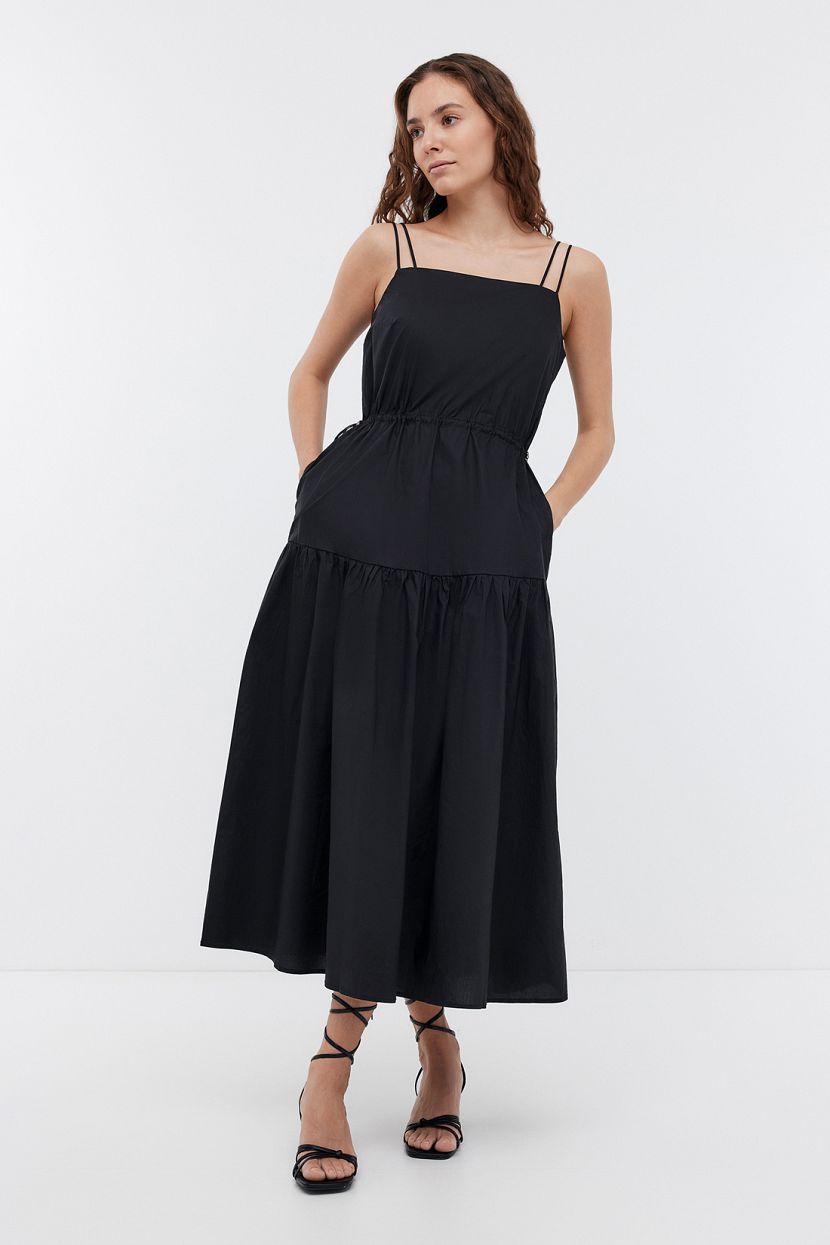 Платье женское Baon B4624012 черное XL