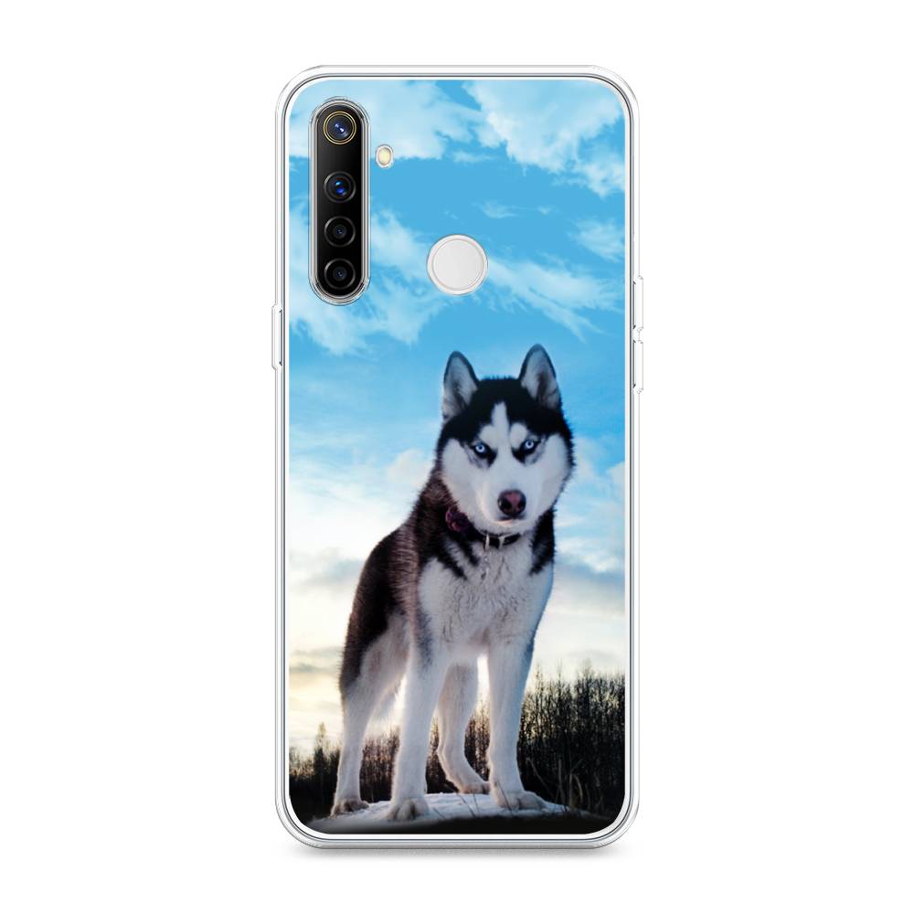 

Чехол Awog на Realme 6i "Хаски 3", Разноцветный, 252950-2