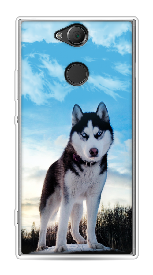 

Чехол Awog на Sony Xperia XA2 "Хаски 3", Разноцветный, 53150-2