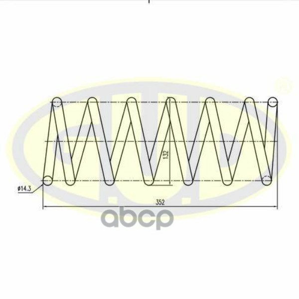 

Пружина Передн Frd Mondeo Iv 07-14 G.U.D арт.GCS227607