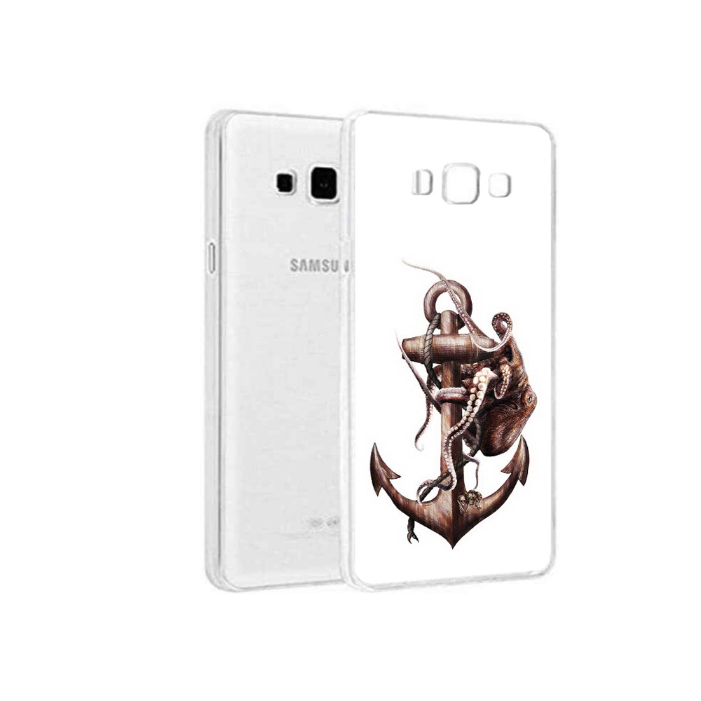 

Чехол MyPads Tocco для Samsung Galaxy A3 (2015) ржавый якорь, Прозрачный, Tocco