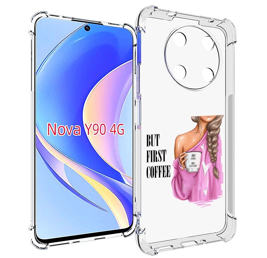 

Чехол MyPads сначала-кофе для Huawei Nova Y90 (CTR-LX1) / Enjoy 50 Pro, Tocco