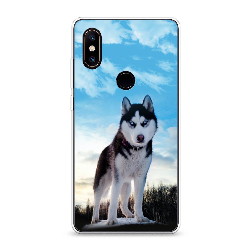 

Чехол Awog на Xiaomi Mi Mix 2S "Хаски 3", Разноцветный, 33450-2