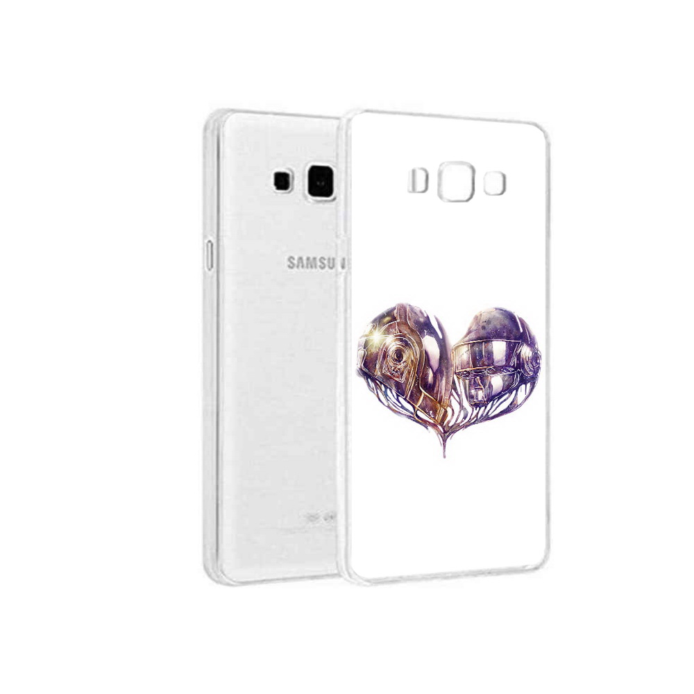 

Чехол MyPads Tocco для Samsung Galaxy A3 (2015) сердце абстракция, Прозрачный, Tocco