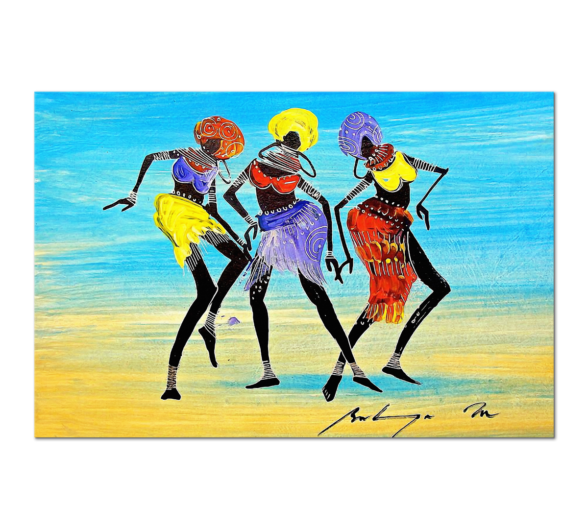 

Картина на холсте Poly Print Art Репродукция картины Мартина Булиньи 3 40х60 см.