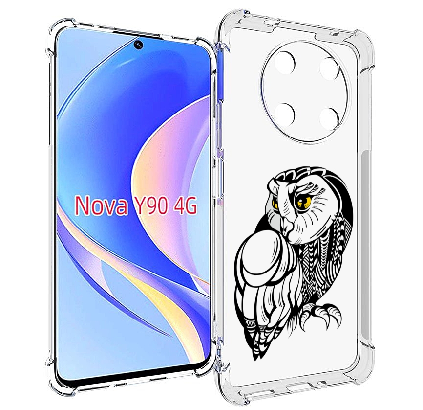 

Чехол MyPads сова-красотка для Huawei Nova Y90 (CTR-LX1) / Enjoy 50 Pro, Tocco
