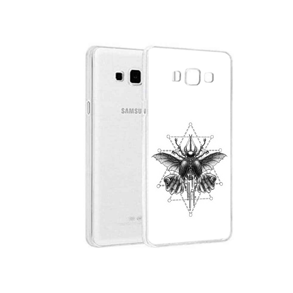 

Чехол MyPads Tocco для Samsung Galaxy A3 (2015) скарабей, Прозрачный, Tocco