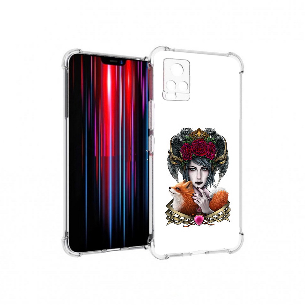 

Чехол MyPads Tocco для Vivo V20 PRO девушка с лисой (PT226964.386.314), Прозрачный, Tocco