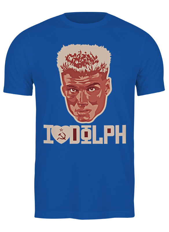 

Футболка мужская Printio Dolph lundgren 802970 синяя L, Синий, Dolph lundgren 802970