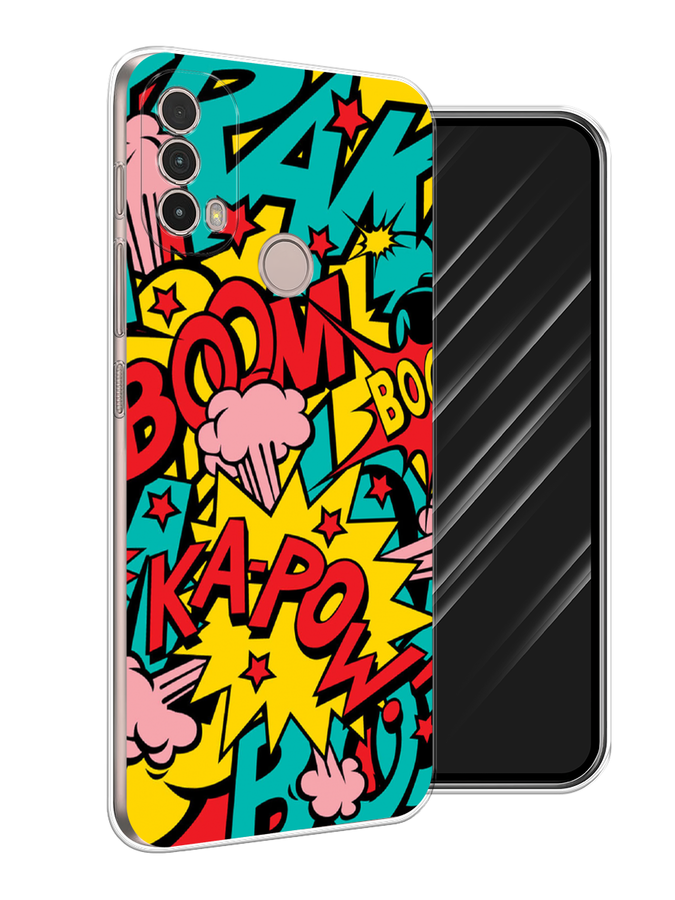 

Чехол Awog на Nokia C100 "Постер pop art", Голубой;желтый;красный, 125350-9