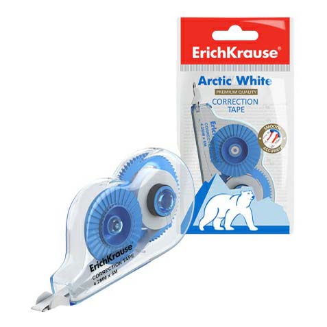 

Корректирующая лента Erich Krause Arctic white 4,2 мм х 5 м, Белый