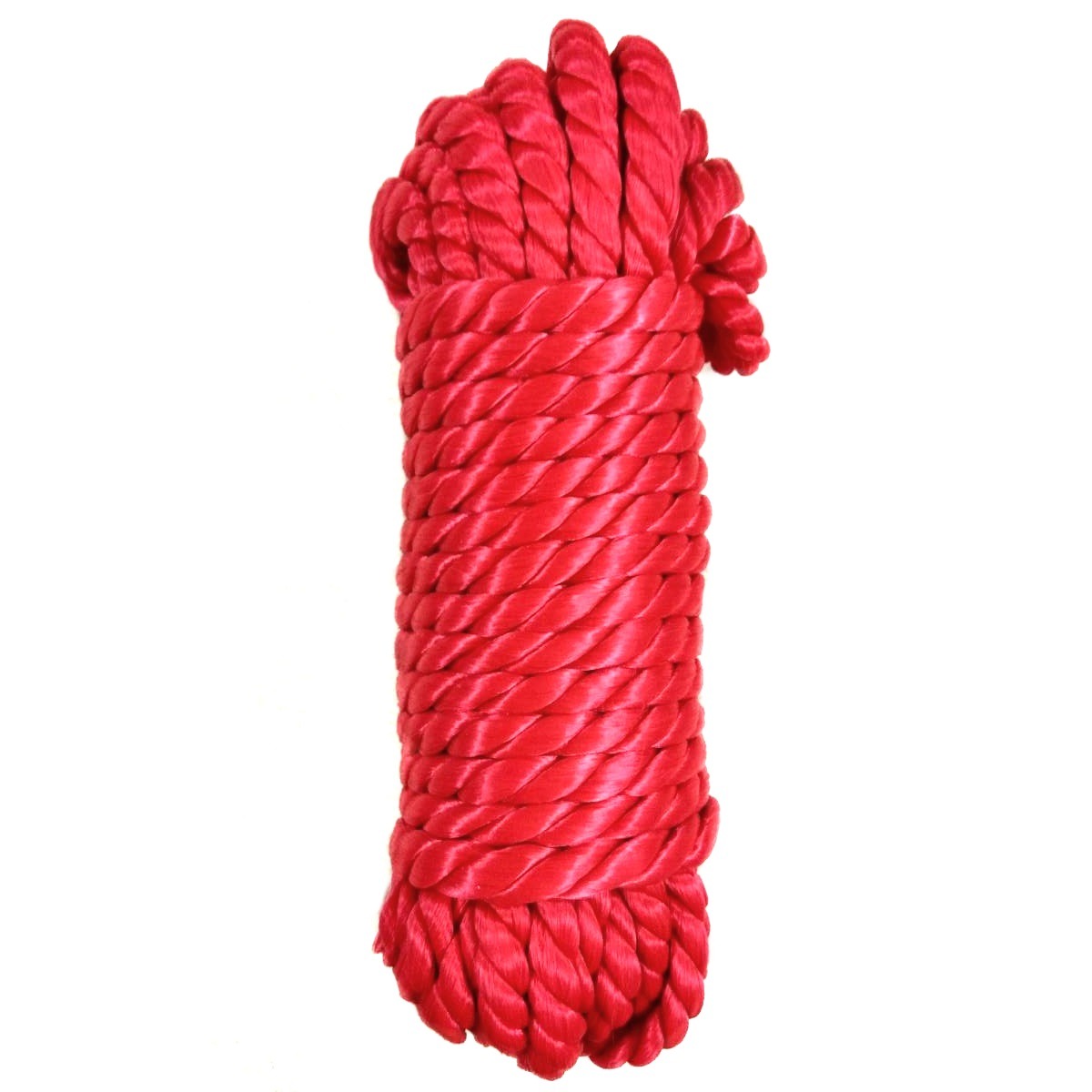 Бондажная нейлоновая веревка KISSEXPO красная 10 м
