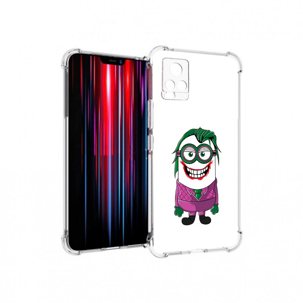 

Чехол MyPads Tocco для Vivo V20 PRO джокер миньон (PT226964.386.322), Прозрачный, Tocco
