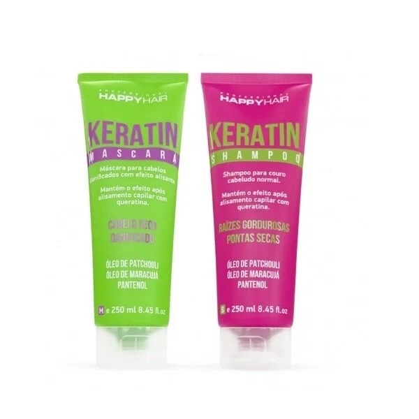 

Набор Pvdecont HAPPY HAIR Keratin: шампунь 250 мл, маска 250 мл