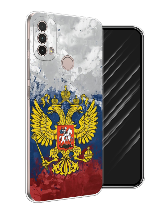 

Чехол Awog на Nokia C100 "РФ", Белый;синий;красный, 125350-5