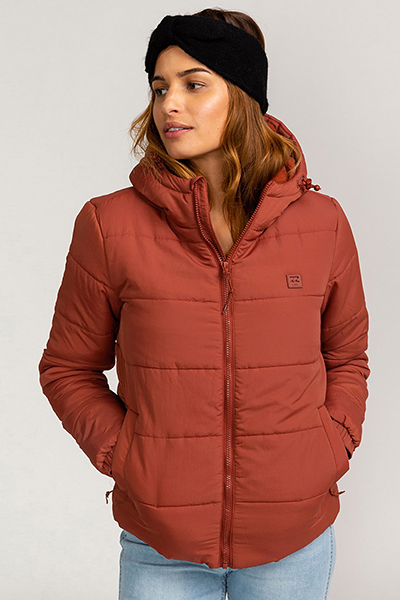 

Куртка женская Billabong U3JK24-BIF0 красная M INT, U3JK24-BIF0