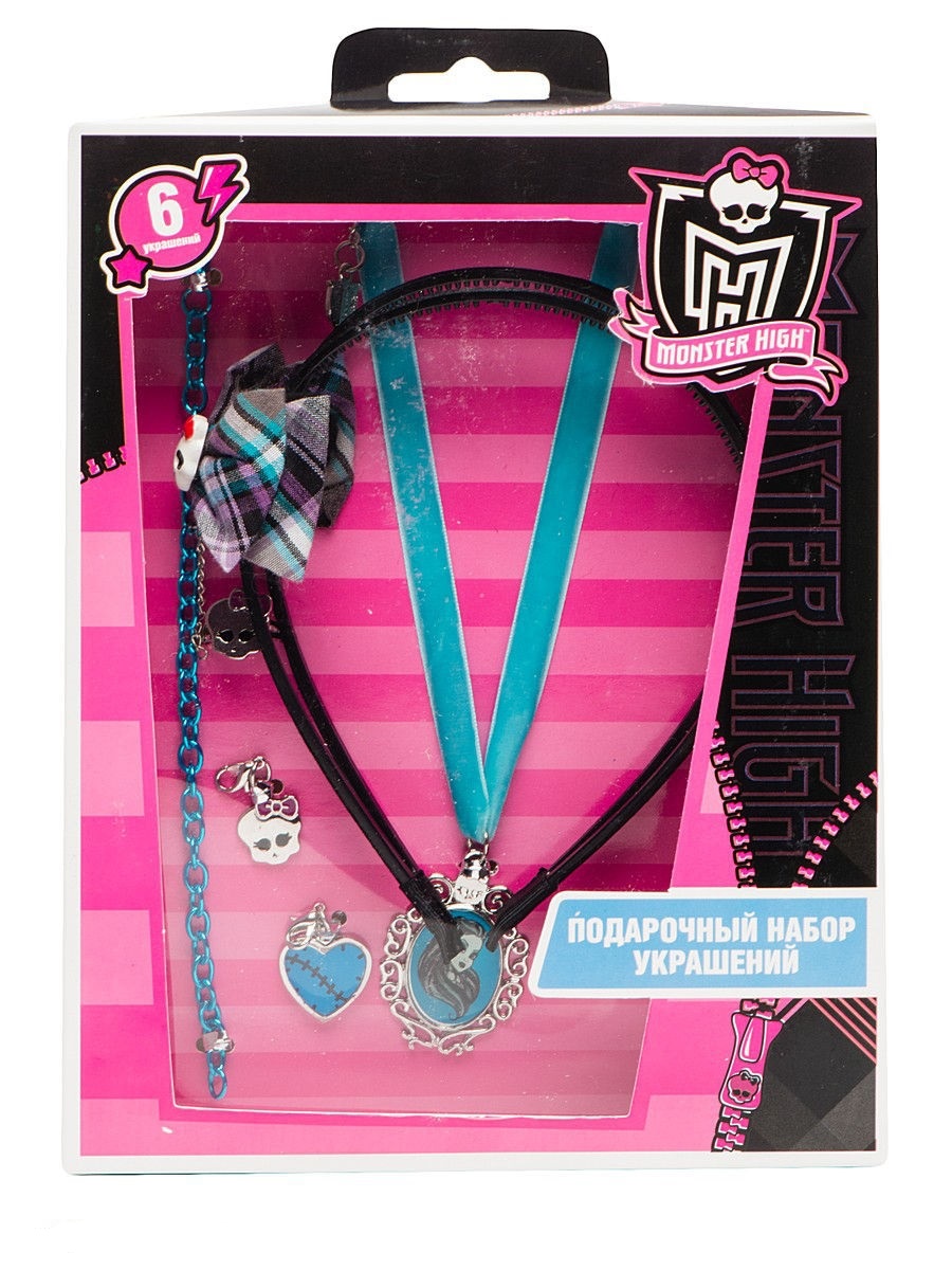 

Набор украшений Monster High FRANKIE STEIN 87800073, 6 предметов в коробке, 20878