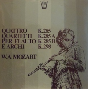 

Mozart - Quartetti Per Flauto E Archi: K 285B, 298, 285, 285A, 1 LP