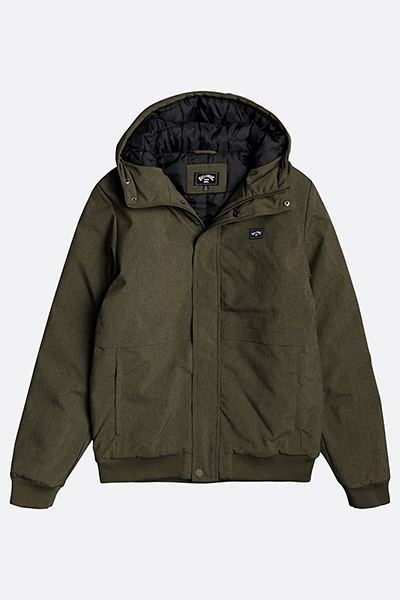 

Куртка мужская Billabong U1JK43-BIF0 зеленая XL INT, U1JK43-BIF0