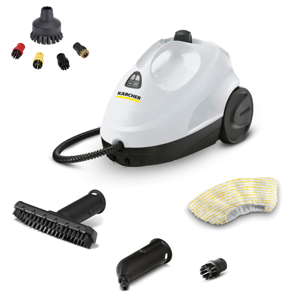 

Пароочиститель Karcher SC 2 белый, SC 2+5 насадок IVAHAVI