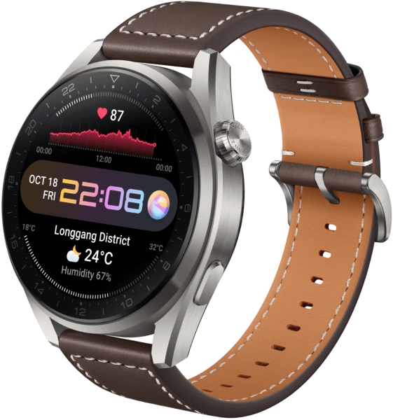 фото Смарт-часы huawei watch 3 pro brown (gll-al01)