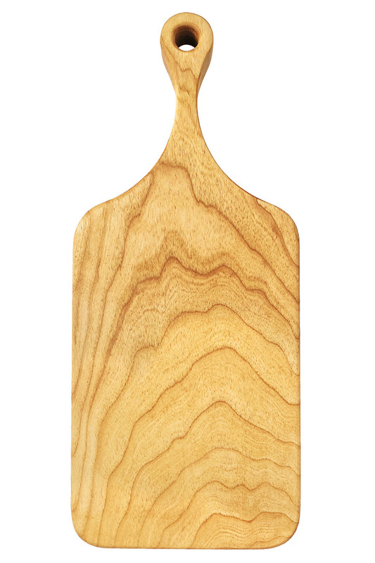 

Разделочная доска для кухни из цельного дерева Берёзы с ручкой, 32 см Casa dell` Arte, BR-32x14