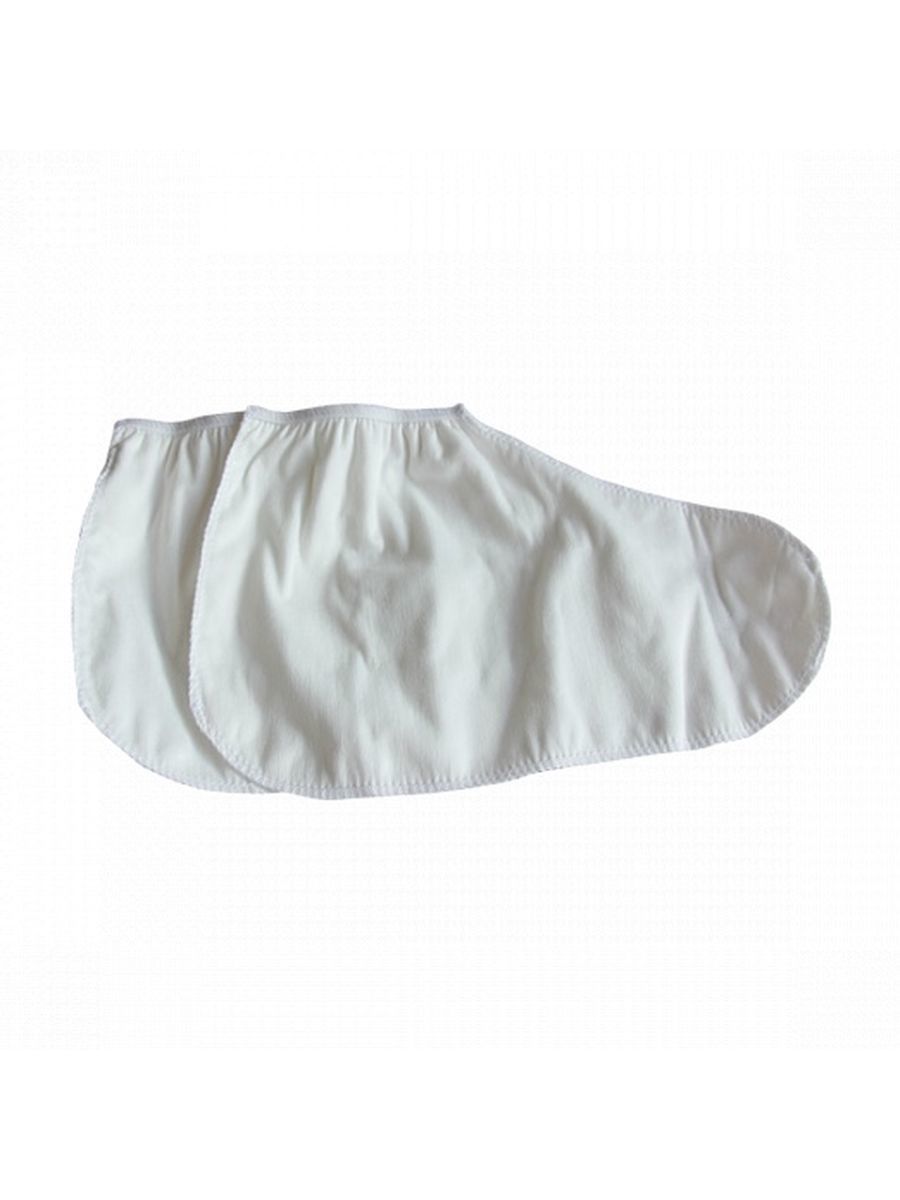 Носки одноразовые для парафинотерапии стандарт спанлейс белые 1 пара/упак.