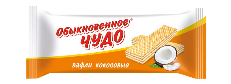 

Вафли Обыкновенное чудо кокосовые 100 г