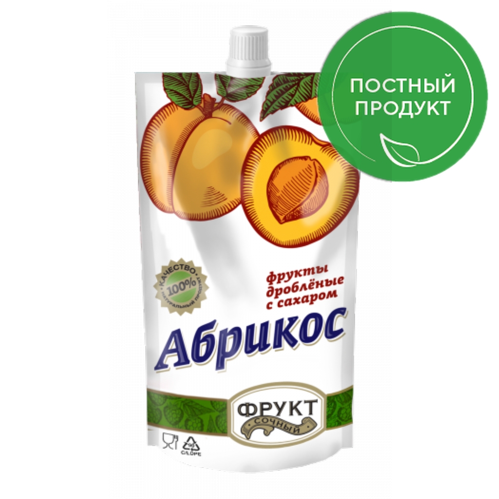 

Дробленый абрикос Сибирская ягода с сахаром 280 г