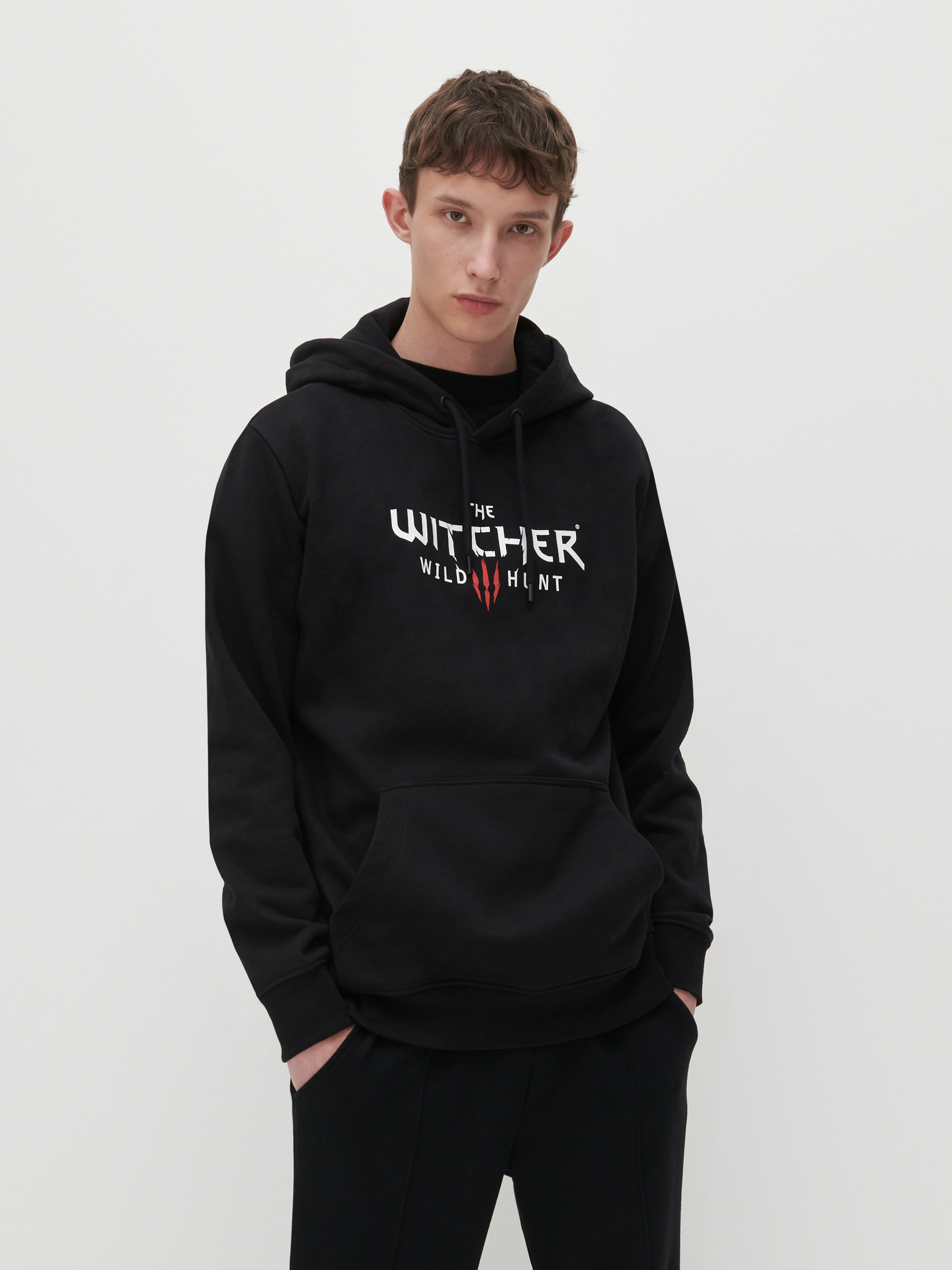 

Худи мужское The Witcher 3 Cat School Pride черное S, 3 Cat School Pride