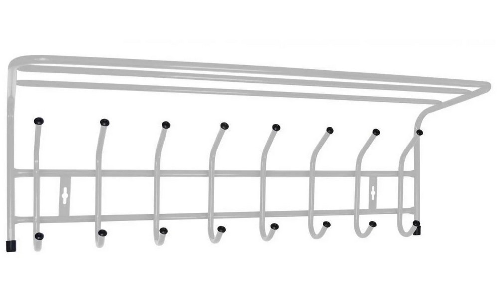 

Вешалка настенная ВП8/С серебряный